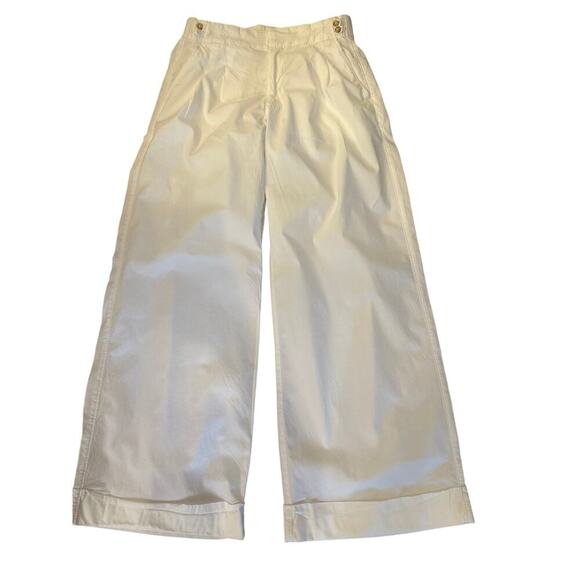 American Eagle Wide Leg Trouser cuffed Women’s size 00 Regular - Picture 1 of 6